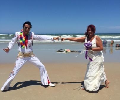 Florida Elvis wedding